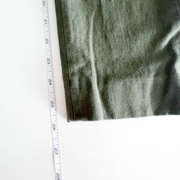 Banana Republic Women's Pants Sloan Curvy Fit Trousers Mallard Green Size 6 - Picture 11 of 11